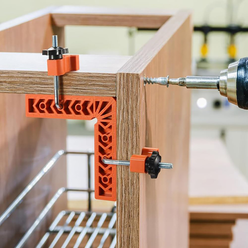 Woodworking Z Clips - 3/4/6/8 Inch 90° Right Angle Locator