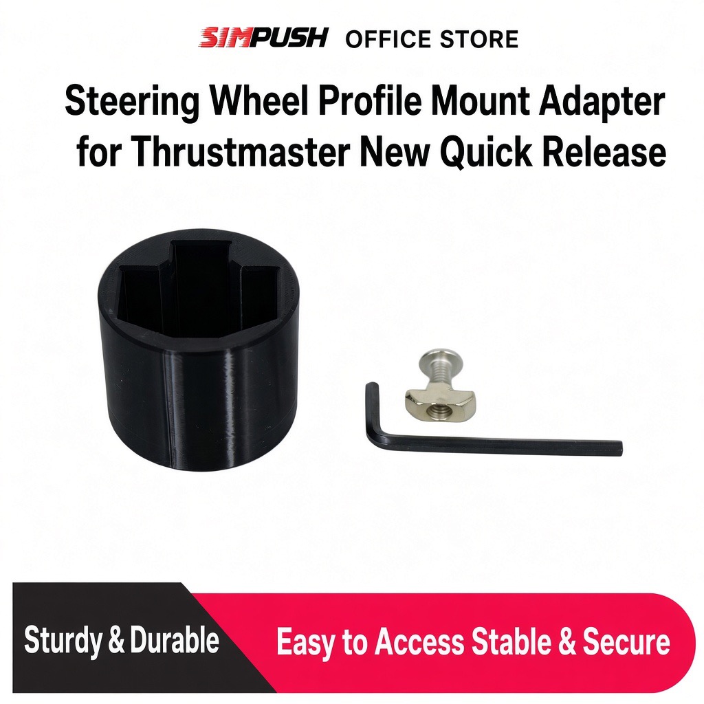 Woodworking Vice Quick Release - SIMPUSH Steering Wheel Profile Mount Bracket