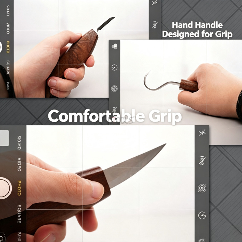 Woodworking Hobby Kits - Wooden Craft Carving Kit Curved Spoon
