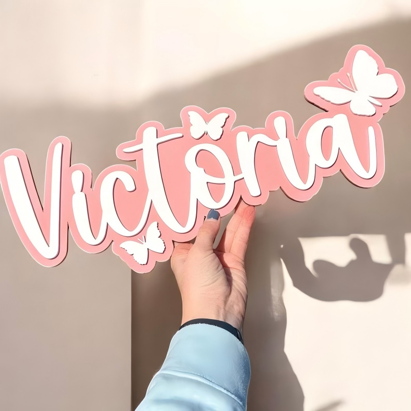 1Pc Custom Cartoon Butterfly N - огляд і ціна Woodworking Laser