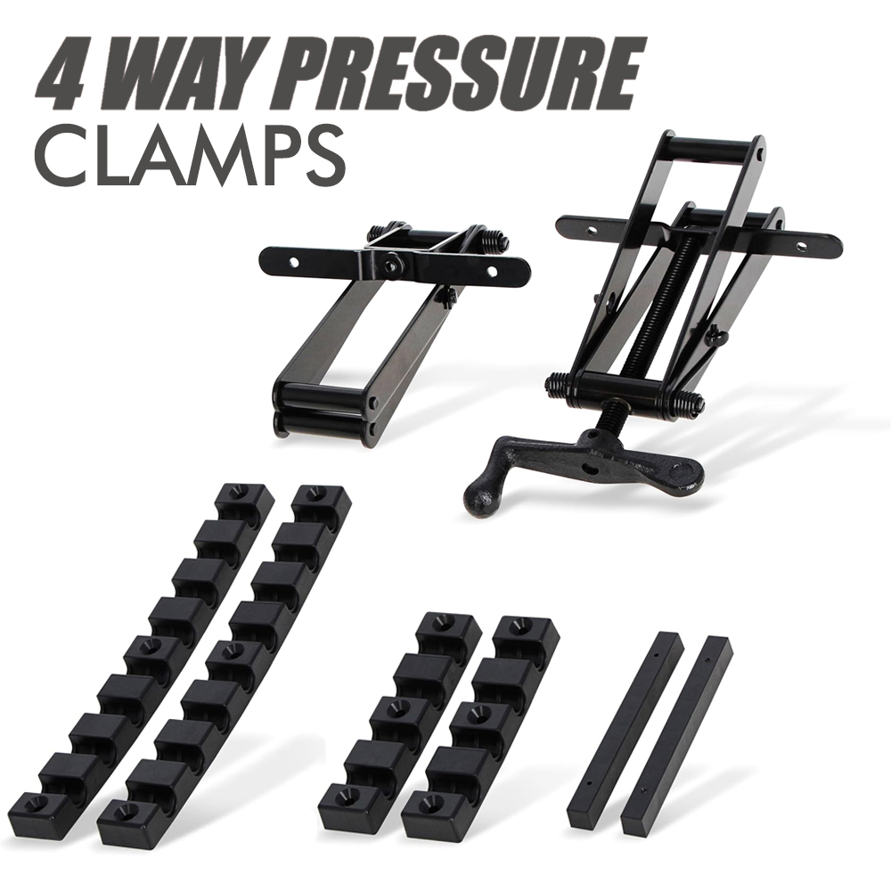 4 Way Pressure Clamps Set Cust - огляд і ціна Woodworking Z Clips