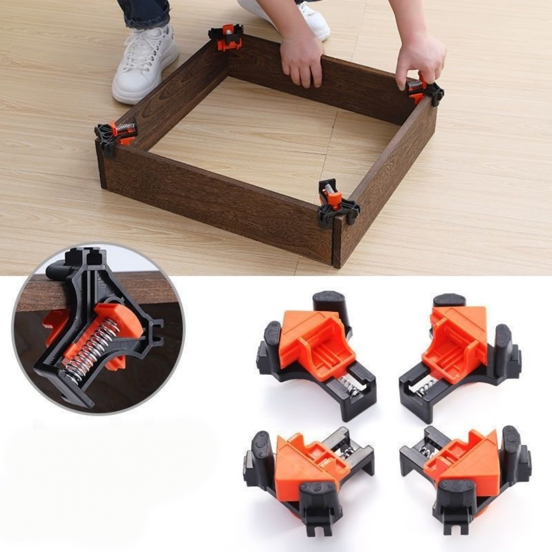 4pcs 90° Right Angle Clamp Fix - огляд і ціна Woodworking Product