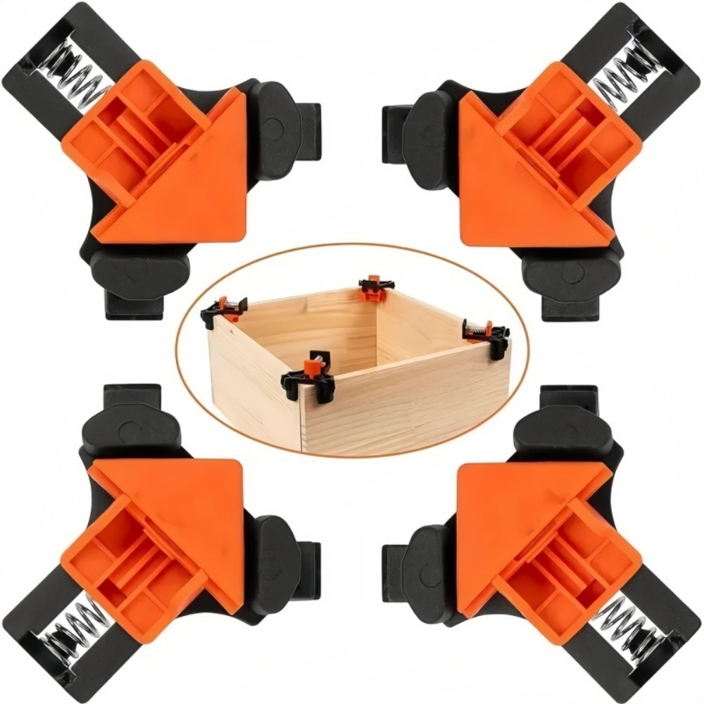 4pcs 90° Right Angle Clamp Fix - огляд і ціна Woodworking Product