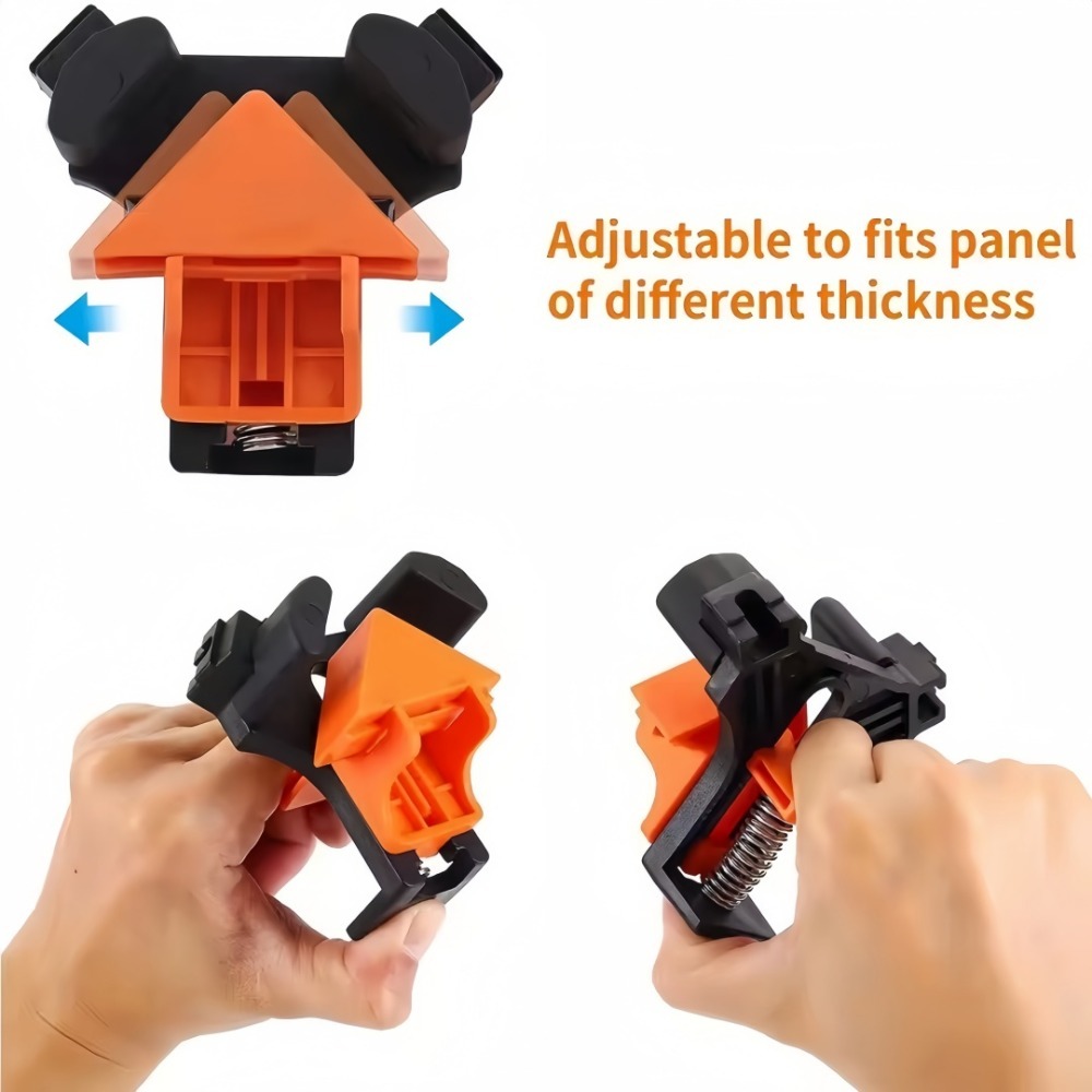 4pcs 90° Right Angle Clamp Fix - огляд і ціна Woodworking Product