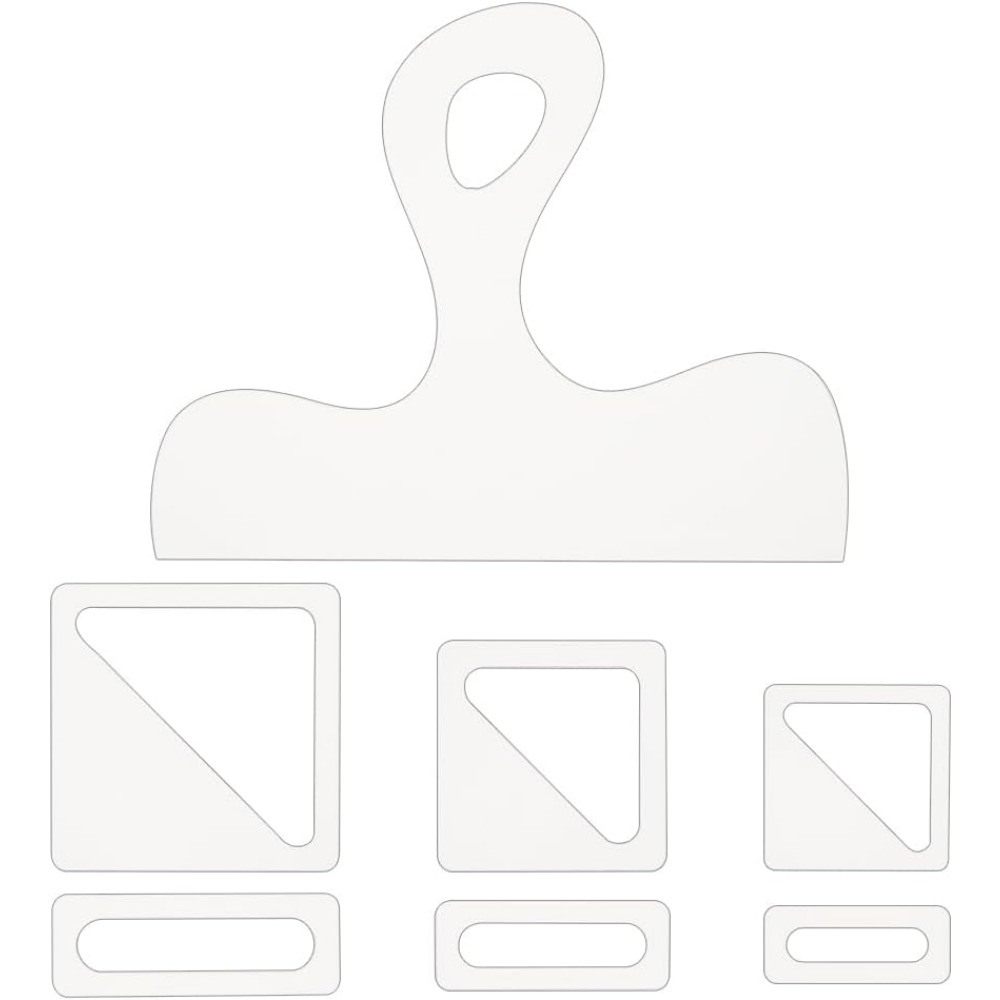 7Pcs Charcuterie Template Acry - огляд і ціна Woodworking Product