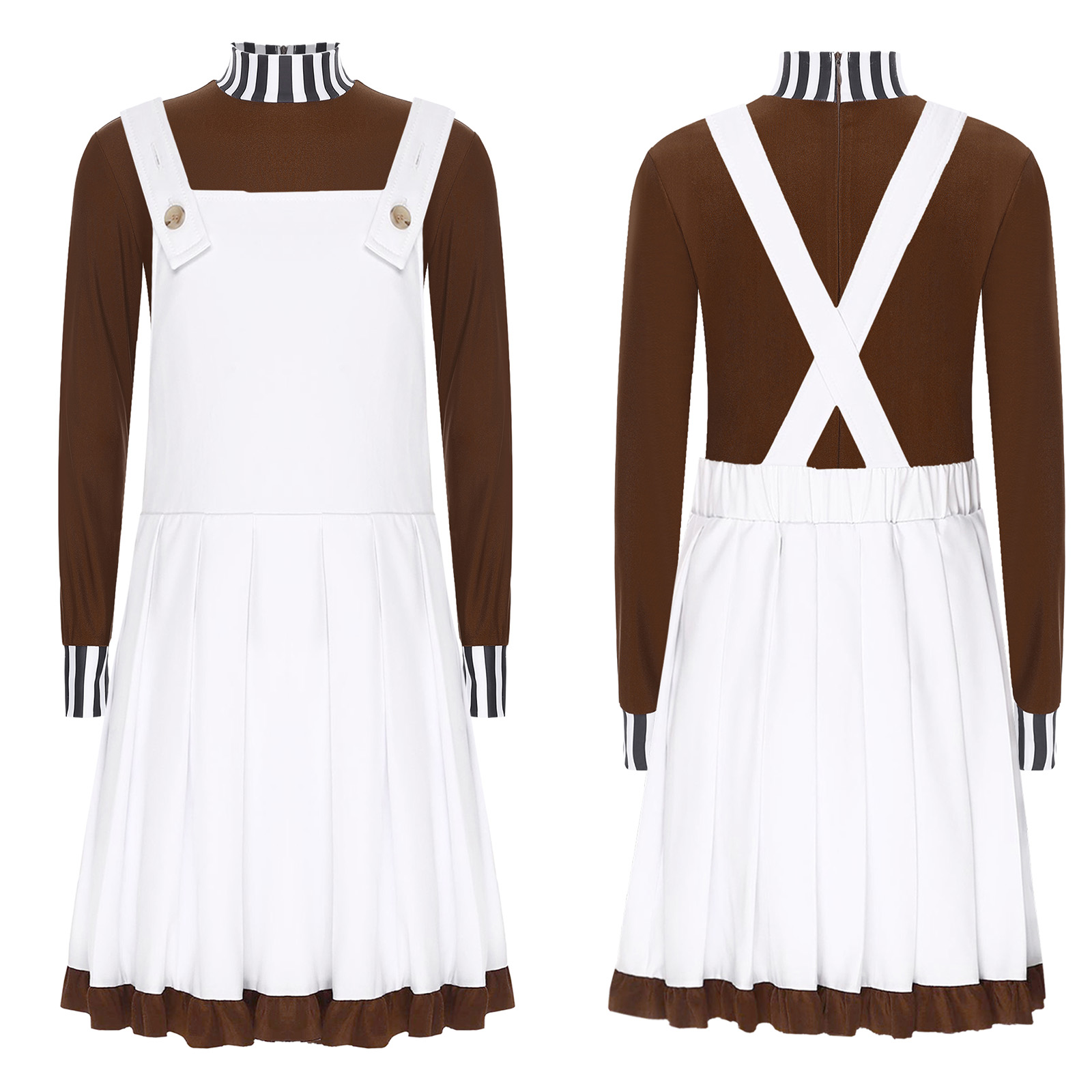 Boys Girls Chocolate Factory W - огляд і ціна Woodworking Overalls