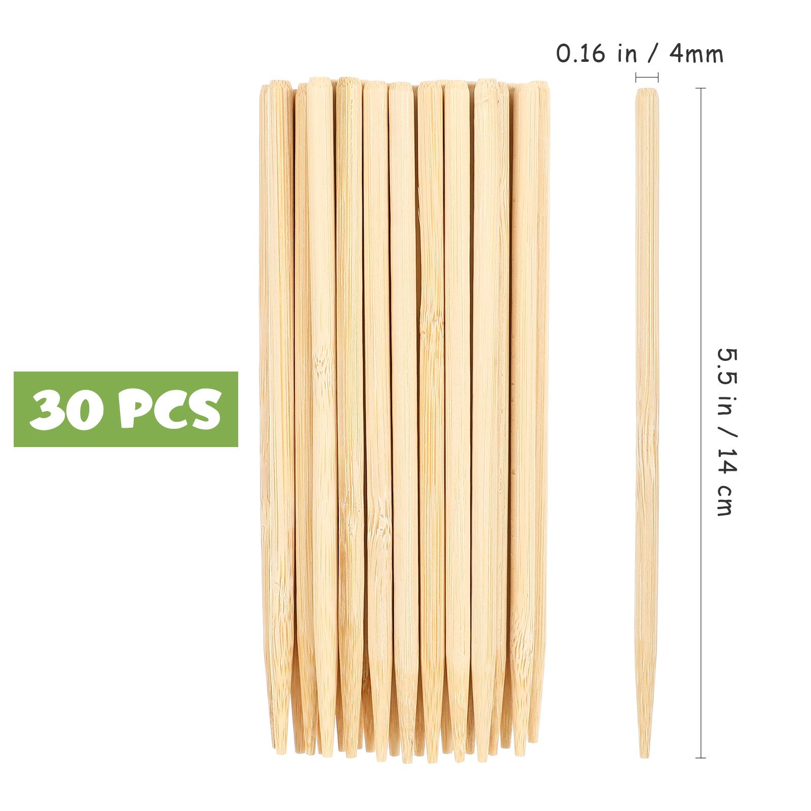 30pcs Scratch Bamboo Pens Wax  - огляд і ціна Woodworking Art