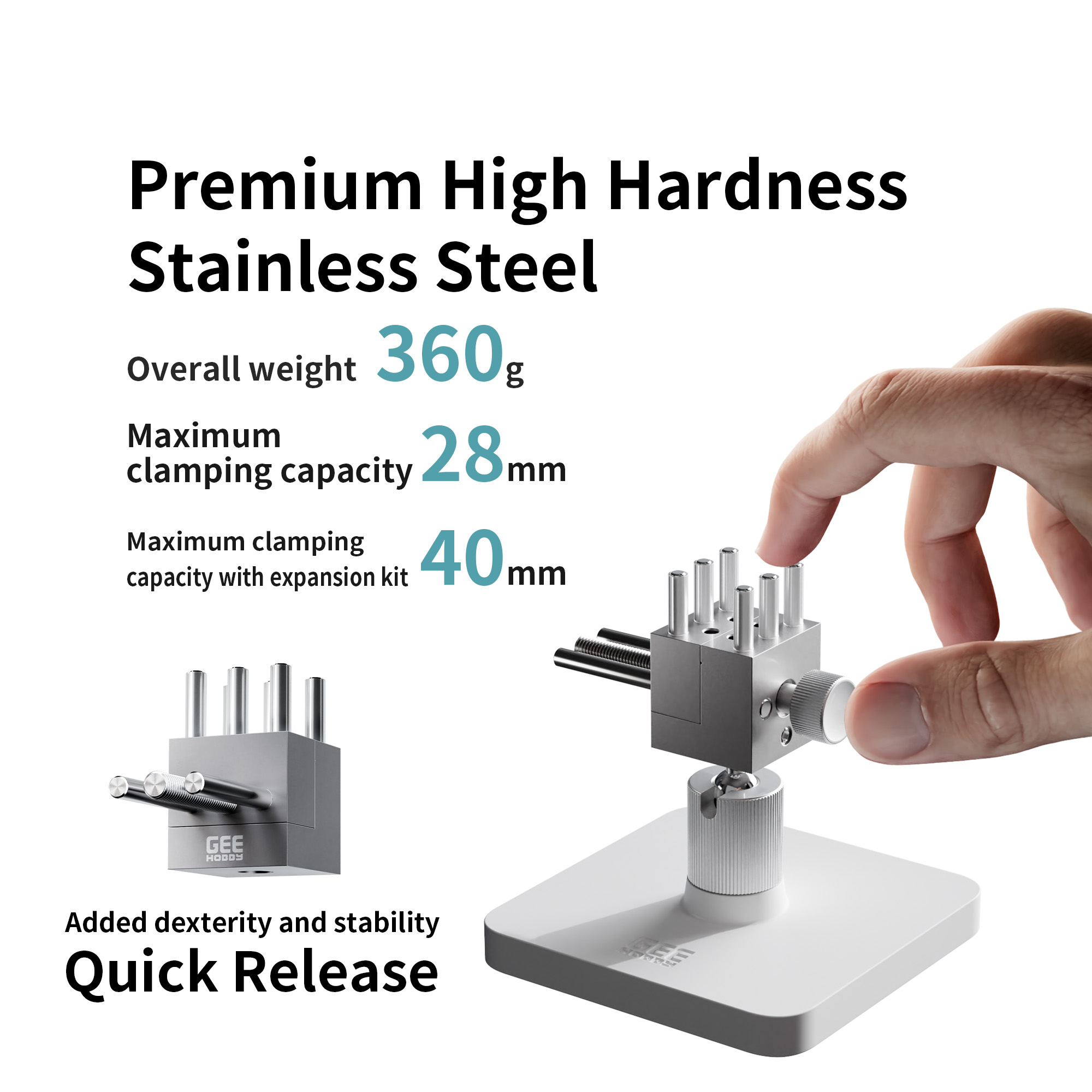 Geehobby GH-TV Stainless Steel - огляд і ціна Woodworking Vice Quick Release