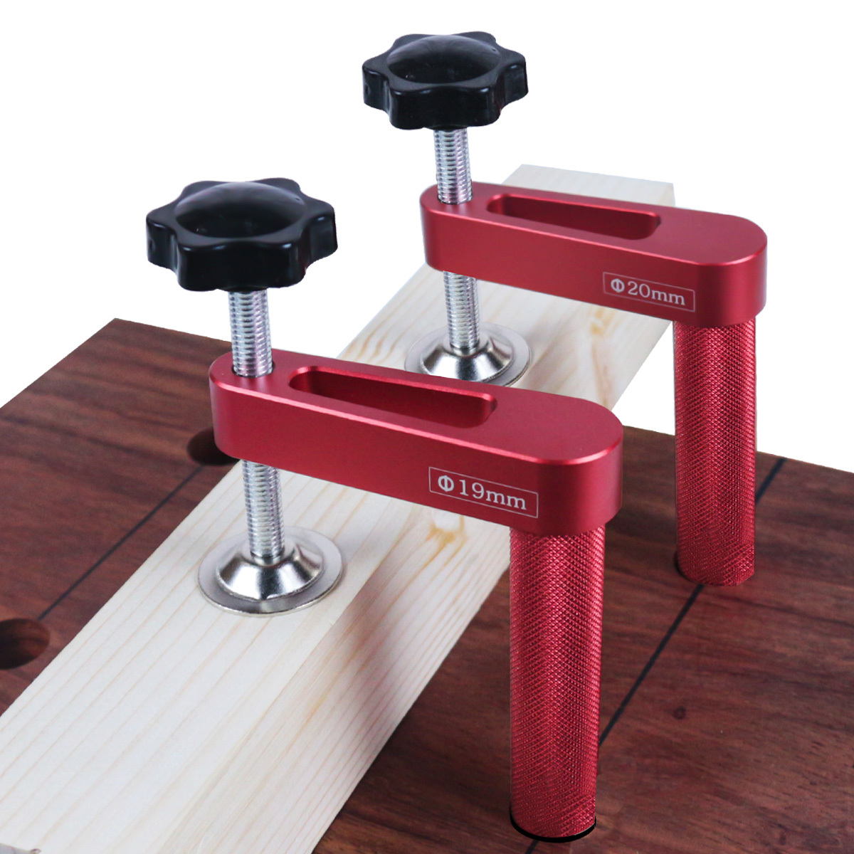 1pc 19mm/20mm Dog Hole Clamp W - огляд і ціна Woodworking Z Clips
