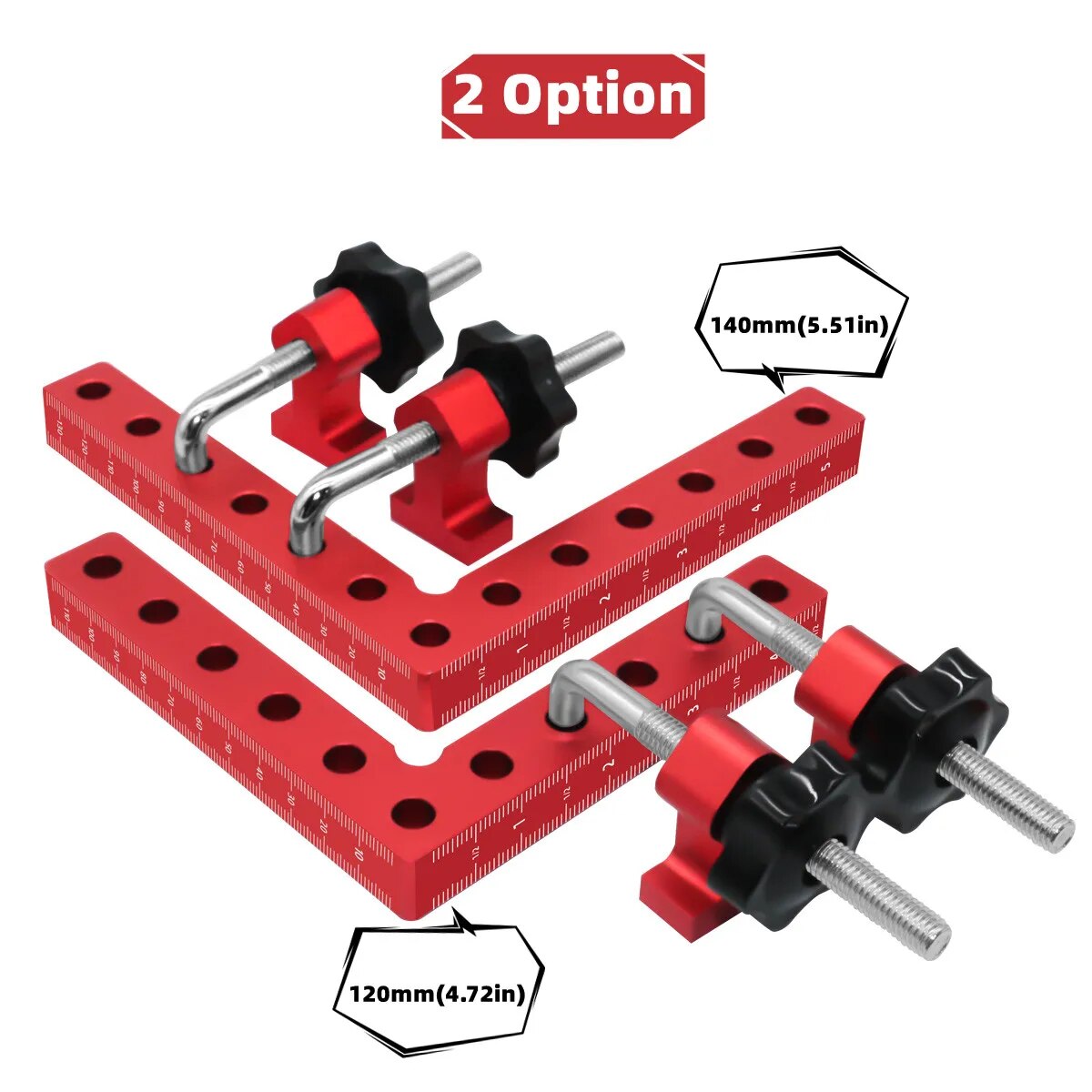 1 Set 90 Degree Positioning Sq - огляд і ціна Woodworking Z Clips