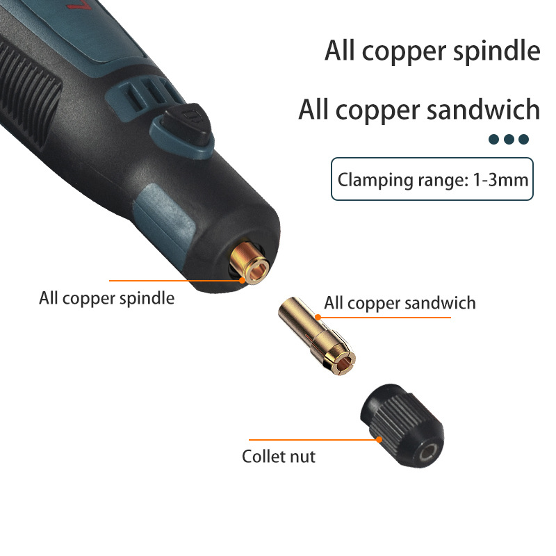 USB Cordless Electric Grinder  - огляд і ціна Woodworking Art