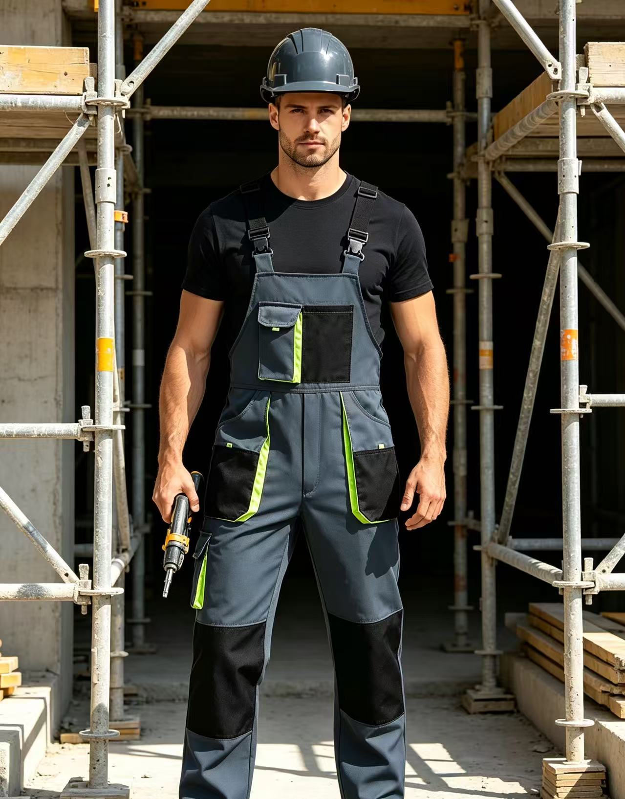 Men's Work Jumpsuits Adjustabl - огляд і ціна Woodworking Overalls