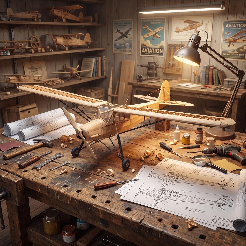FI-156 500mm Vintage Balsa Woo - огляд і ціна Woodworking Laser
