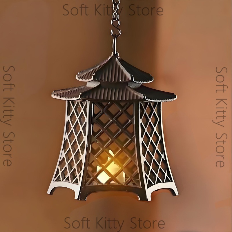 Cast iron lamp hollow candlest - огляд і ціна Zen Woodworking