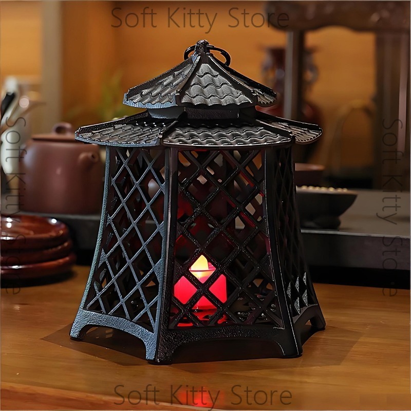 Cast iron lamp hollow candlest - огляд і ціна Zen Woodworking