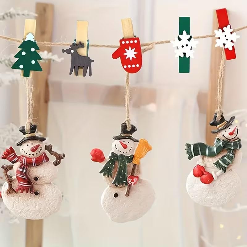50/100PCS Christmas Wood Clips - огляд і ціна Woodworking Z Clips