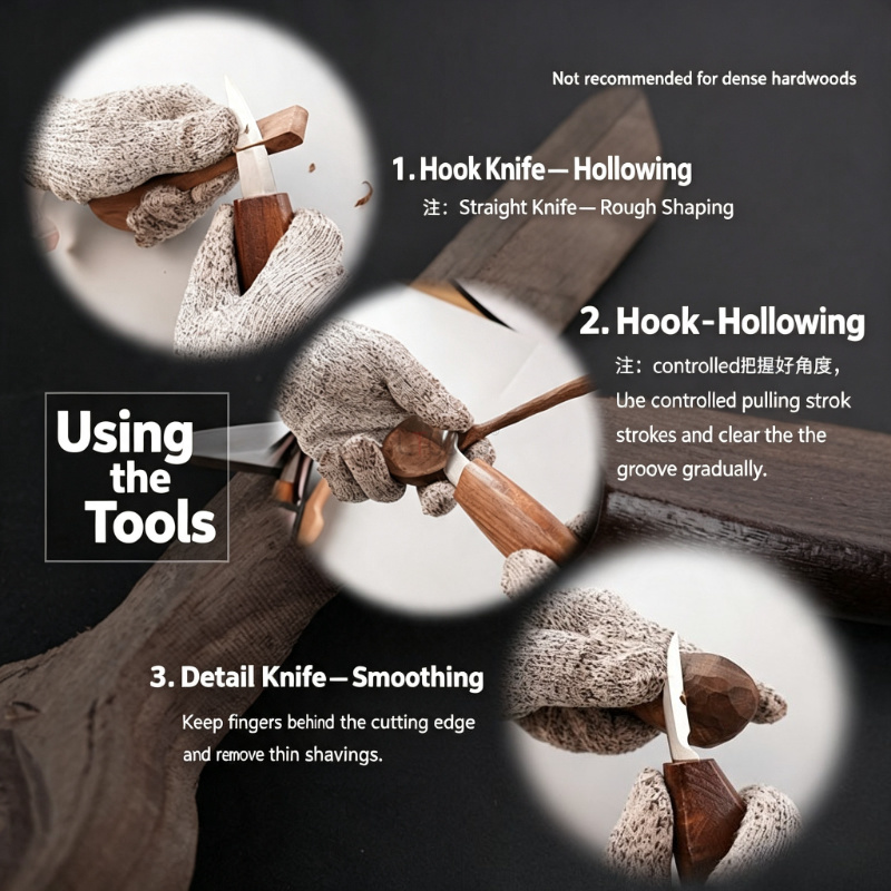 Wooden Craft Carving Kit Curve - огляд і ціна Woodworking Hobby Kits