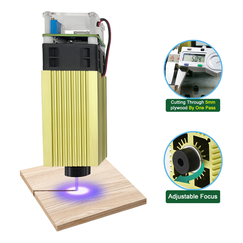 LASER TREE 4W 5W Blue Laser Mo - огляд і ціна Woodworking Laser