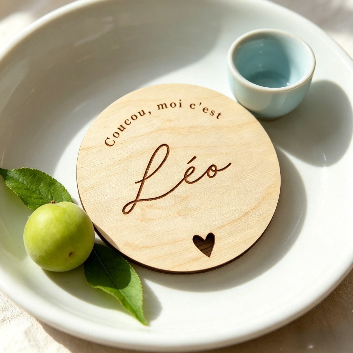 Custom Round Wooden Name Plaqu - огляд і ціна Woodworking Laser