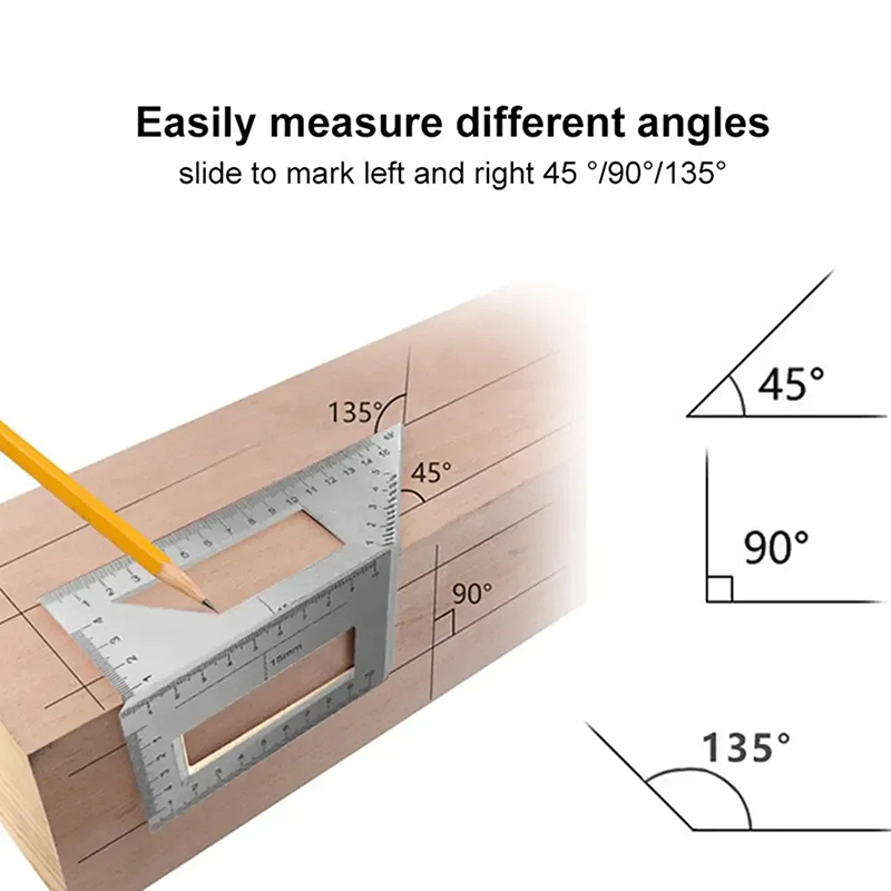 Multifunctional Angle Ruler 45 - огляд і ціна Marking Gauge Tool
