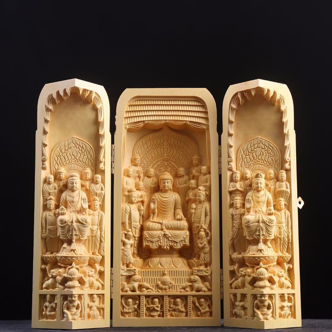 Chinese Nice Art Work Boxwood  - огляд і ціна Zen Woodworking