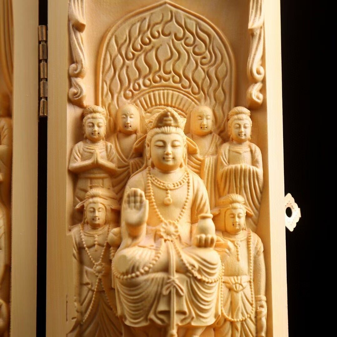 Chinese Nice Art Work Boxwood  - огляд і ціна Zen Woodworking